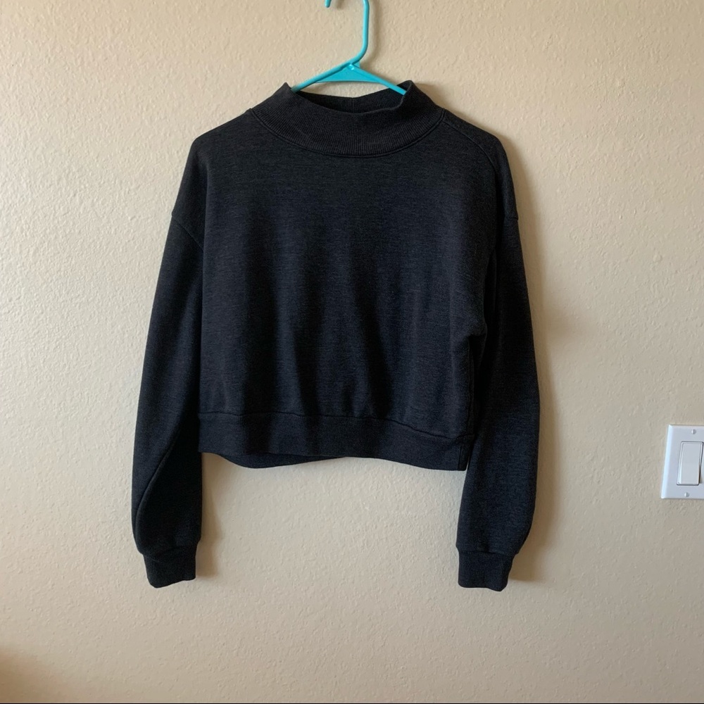 Wild Fable Cropped High Neck Sweater